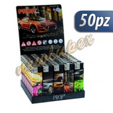 Accendino elettronico ricaricabile - auto - 50pz